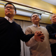 Occupy Central founders, with Benny Tai in the middle.